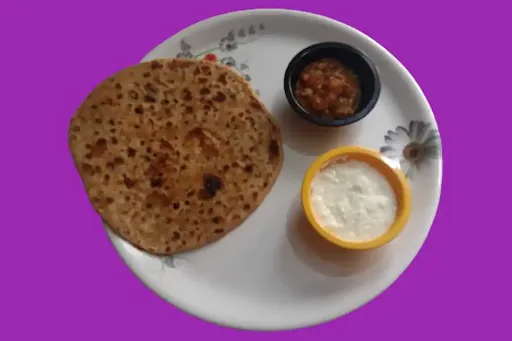 Garlic Chicken Paratha