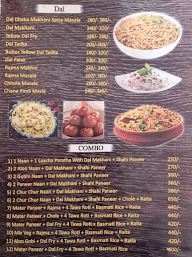 Raj Take Away menu 1