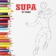 Supa Strikas : Coloring Page