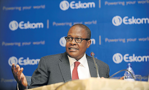 Brian Molefe Picture: RUSSELL ROBERTS