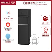 Cây Nước Nóng Lạnh Nhập Khẩu Bình Âm Fujihome Wd606C, Máy Nước Nóng Lạnh Bình Hút 3 Vòi, Lạnh Block, Khóa Vòi Nóng An Toàn Tự Động Ngắt Tiết Kiệm Điện - Hàng Chính Hãng