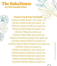 The Bake House By Chef Saurabh Mehra menu 4