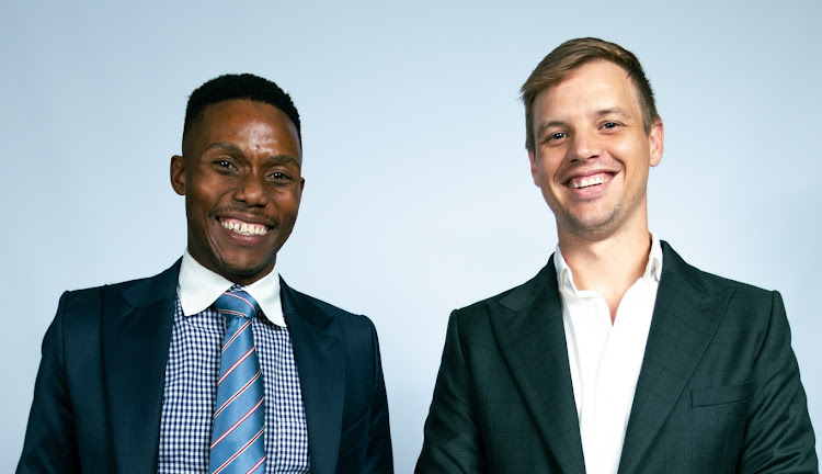 Co-founders Emmanuel Ngulube and Daniel Eyre are celebrating 10 years of E&T Minerals. Picture: SUPPLIED