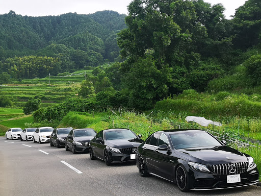 Cクラス ステーションワゴン S5の兄弟車 車列がマジヤバ い 楽しい時間はあっという間 ベンツミーティングに関するカスタム メンテナンスの投稿画像 車のカスタム情報はcartune