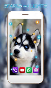 Husky Puppies live wallpaper(圖5)-速報App