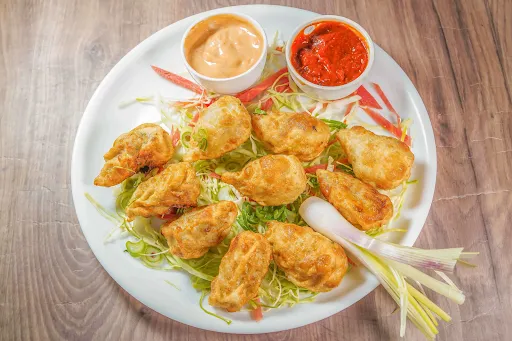 Chicken Fried Momos [8 Pieces]