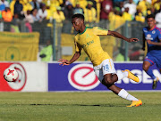 Themba Zwane of Mamelodi Sundowns during the 201/18 Absa Premiership football match between Supersport United and Sundowns at Lucas Moripe Stadium, Pretoria on 19 August 2017.