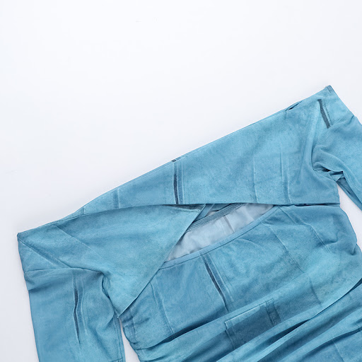 Title 8, Womens Twisted Off-shoulder Mesh Top