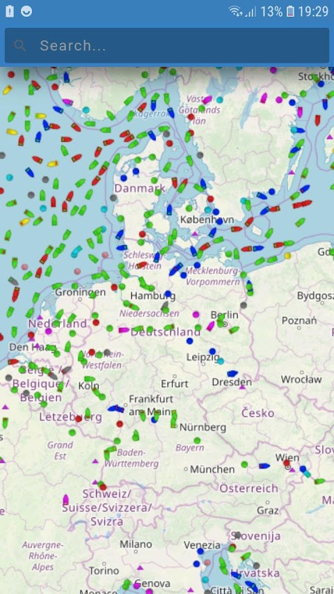 Schiffsradar - AIS Marine Traffic - Vessel Finderのおすすめ画像1