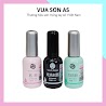 Base Top Cứng Móng Hoa Hồng Sơn Móng Tay Gel Phụ Kiện Nail Vua Sơn As 15Ml