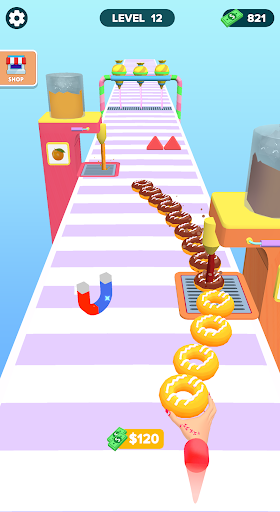 Screenshot Donut Stack: Doughnut Game