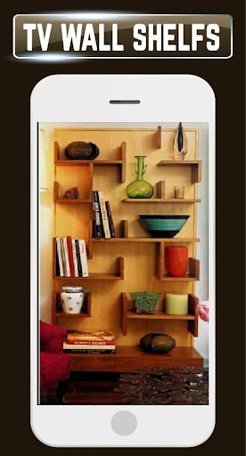 TV Book Shelfs Furnitures Wall Decorating Idea DIY