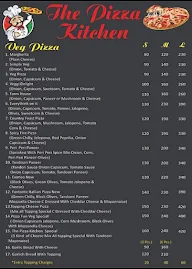 The Pizza Kitchen. menu 1