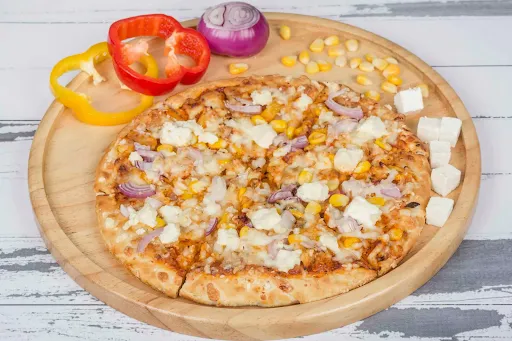 Paneer And Capsicum Pizza---(exclusive Offer Coke At @1 Only Medium And Large Pizza)
