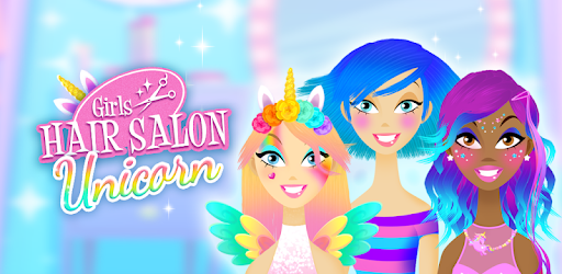 Girls Hair Salon Unicorn Hairstyle Kids Games Apps On Google Play