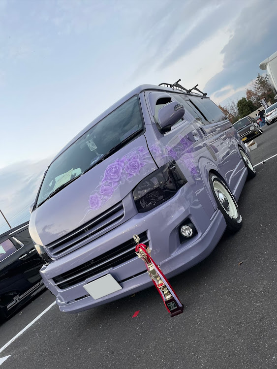 ハイエースバンのいいね＆フォロー＆コメントありがとうございます・トップスタイル杯・ハイエース女子・仕様変更・エアブラシに関するカスタム事例の投稿画像15枚目