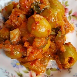 Kimchi Olives