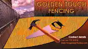 Golden Touch Fencing Logo