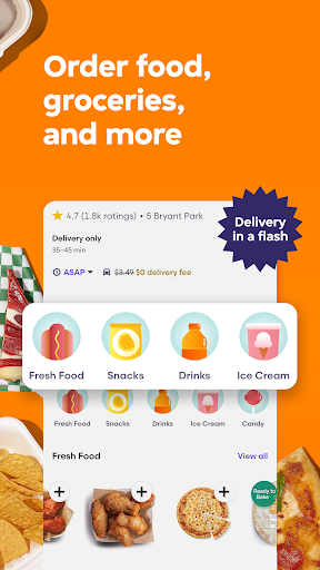 Screenshot Grubhub: Food Delivery