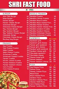 Shri Fast Food Corner menu 2