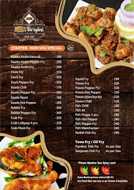 RRR Biryani House menu 2