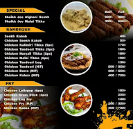 Shaikh Jee Barbeque menu 1