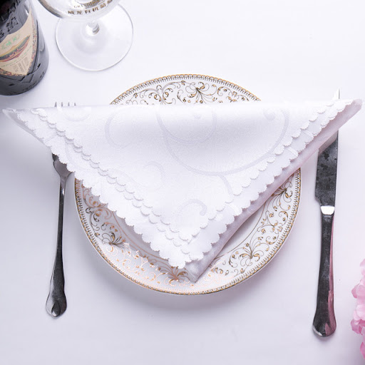 Title 2, Polyester jacquard servetten voor catering, hot...