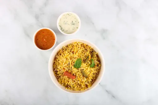 Veg Hyderabadi Biryani