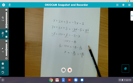 OKIOCAM Snapshot and Recorder