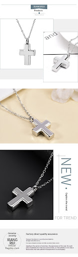 Title 6, Vintage Cross Pendant Stainless Steel Hip Hop T...