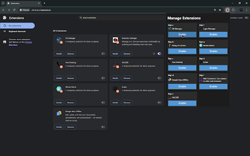 Extension Manager