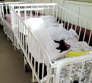 Some beds had bloodstains on them at Livingstone Hospital 