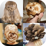 Cover Image of Unduh Flower Hairstyles 1.0 APK