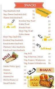 Chat Items Sev puri Pani Puri etc menu 5