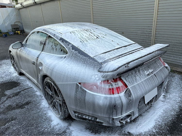 911 クーペのポルシェ911ターボ・ポルシェ997ターボ・ポルシェ911・洗車に関するカスタム事例の投稿画像1枚目