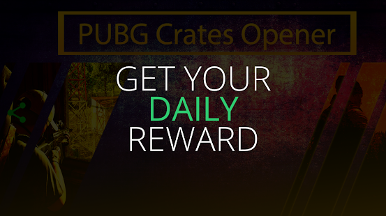 PUBG Crates Opener 1.5 APK + Мод (Бесконечные деньги) за Android