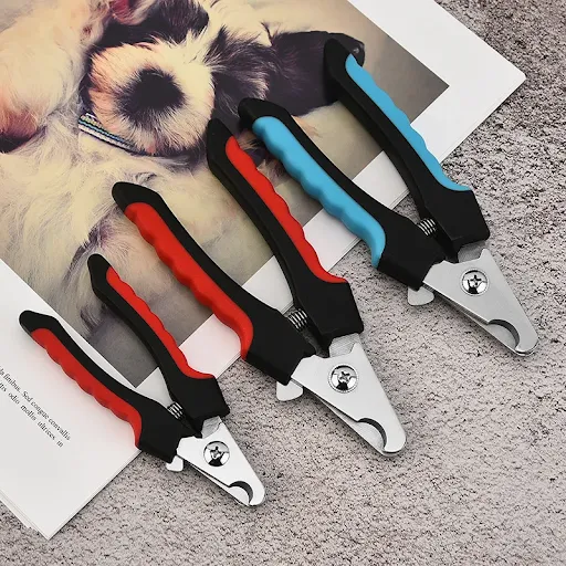 Pet Nail Clippers with Sickle Large Dog Nail Clippers Nail Clippers Multifunctional Teddy Cat Stainless Steel Grooming S