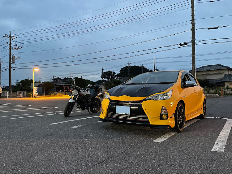 アクアのアクアNHP10・夜景ドライブ・芦ヶ久保道の駅・芦ヶ久保・マーチニスモSに関するカスタム事例の投稿画像3枚目