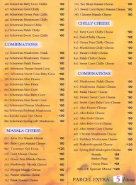 Attarinti Dosa menu 2