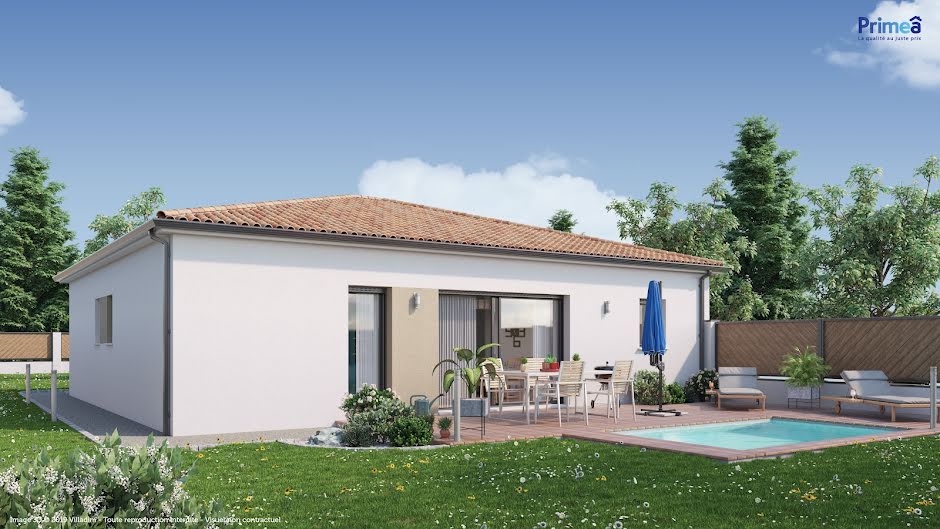 Vente maison neuve 4 pièces 90 m² à Saint-Jean-d'Illac (33127), 385 404 €
