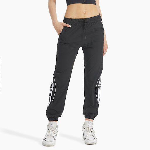 Title 3, Loose Running Sports Pants Thin High-waisted St...