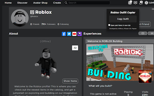 Roblox Outfit Copier