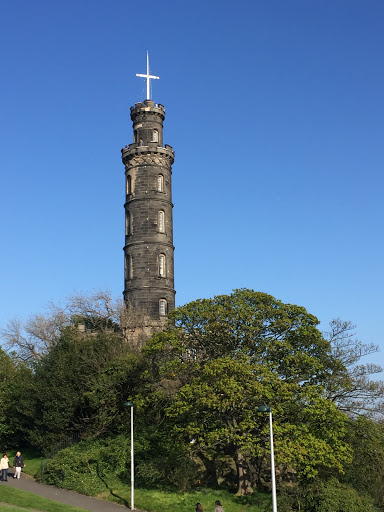 Calton Hill View of Old Edinburgh from Nel