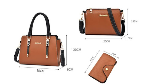Title 1, Fashionable Simple and Versatile Three-Piece Si...