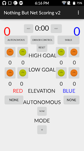 VEX Nothing But Net Scoring