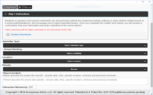 Anonymous Alerts®