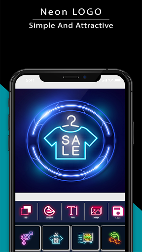 Neon Logo Maker - Logo Creator  Logo Designer