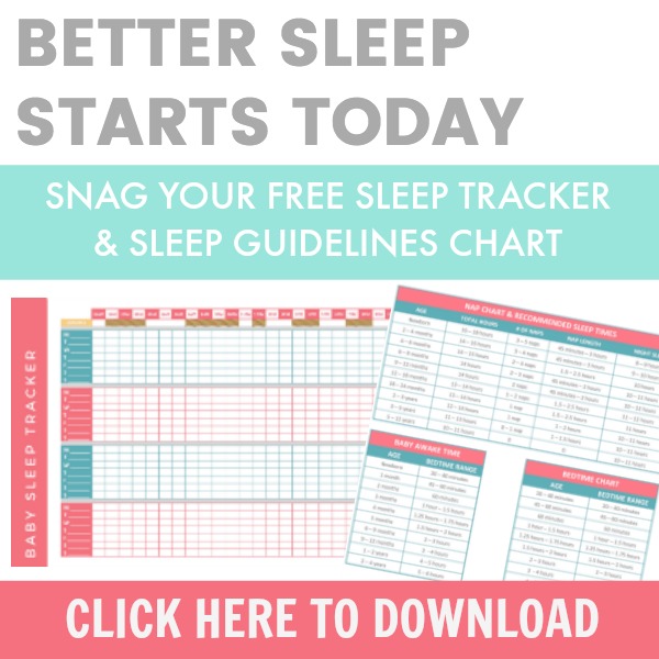 Grab Your Sleep Tracker and Sleep Guidelines Chart Today and Help Your Child Begin to Sleep Better