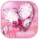 Download Pink Diamond Keyboard Theme Install Latest APK downloader