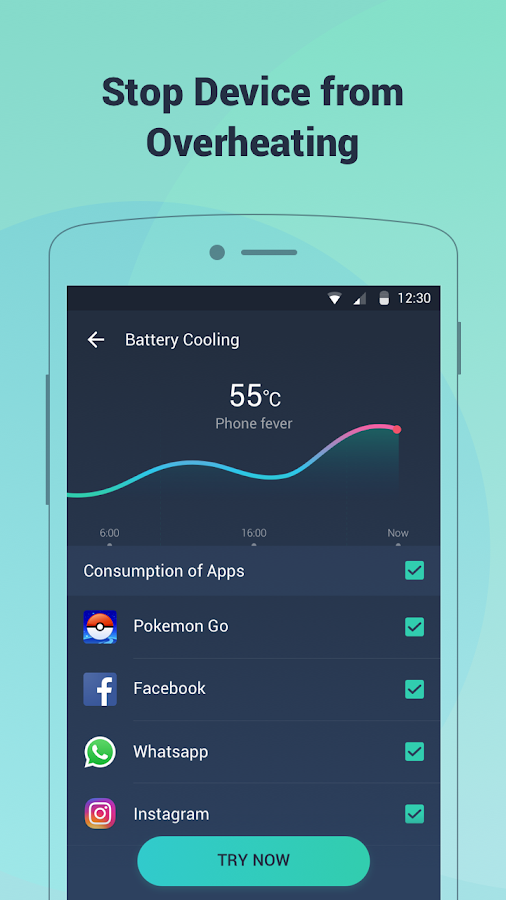    Battery Doctor-Battery Life Saver & Battery Cooler- screenshot  